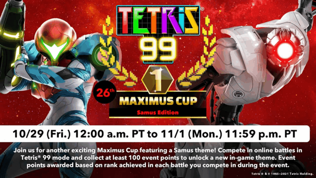 Tetris 99 – 26th Maximus Cup