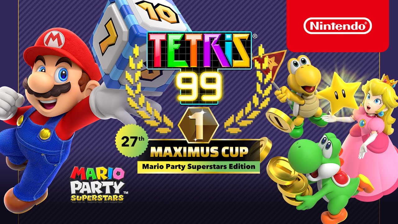 Tetris 99 – 27th Maximus Cup – Mario Party Superstars Thema