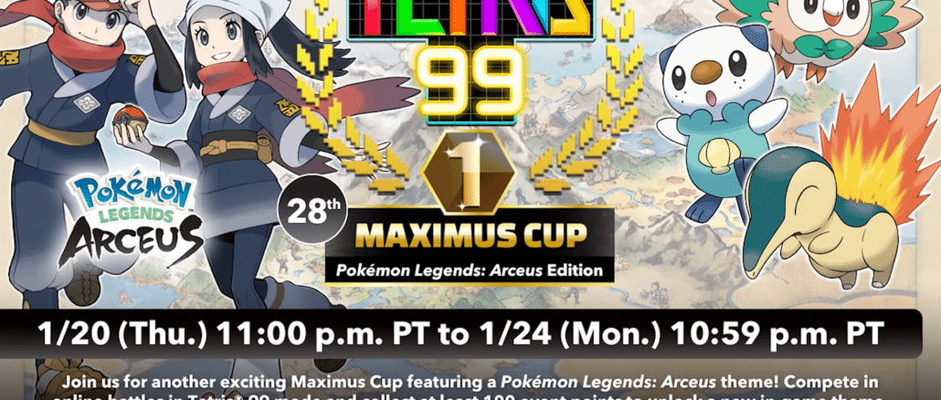 Tetris 99 28th Maximus Cup trailer