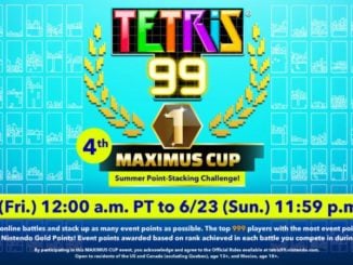 Nieuws - Tetris 99 4de MAXIMUS CUP 