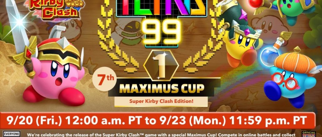 Tetris 99 – 7th Maximus Cup announced