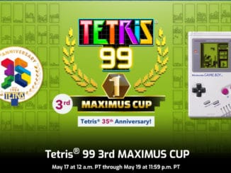 News - Tetris 99 Big Block DLC and 3rd MAXIMUS CUP 