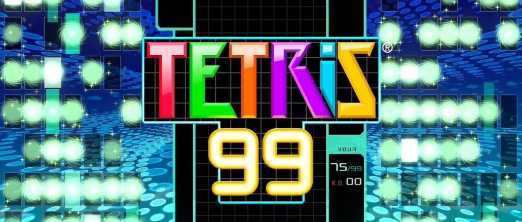 Tetris 99 Gameplay