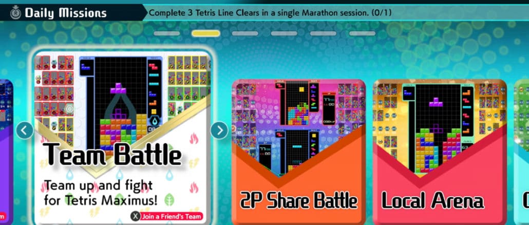 Tetris 99 – version 2.1.0