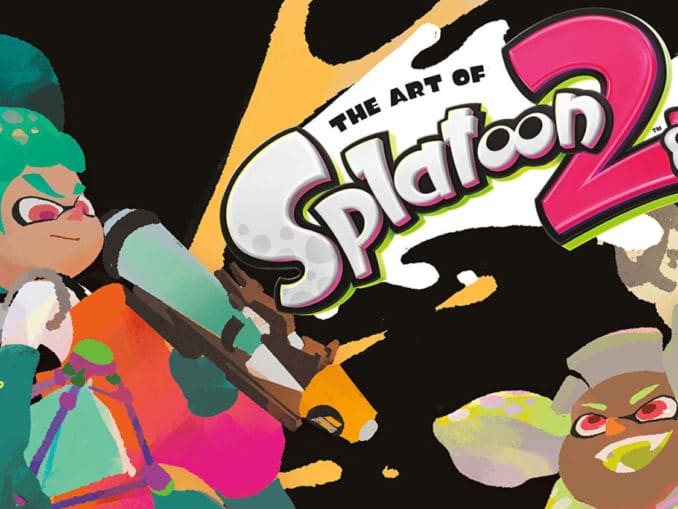 News - The Art Of Splatoon 2 English Cover Art Revealed 