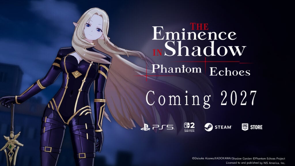 The Eminence in Shadow: Phantom Echoes Coming to Nintendo Switch 2 in 2027