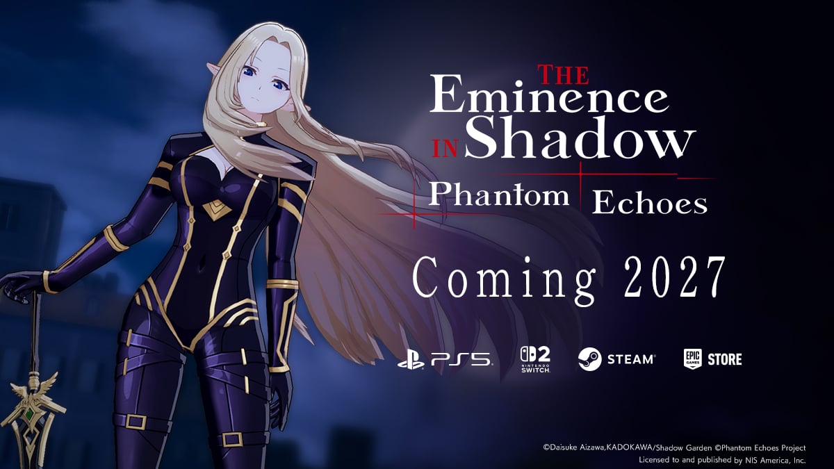 The Eminence in Shadow: Phantom Echoes komt in 2027 naar Nintendo Switch 2