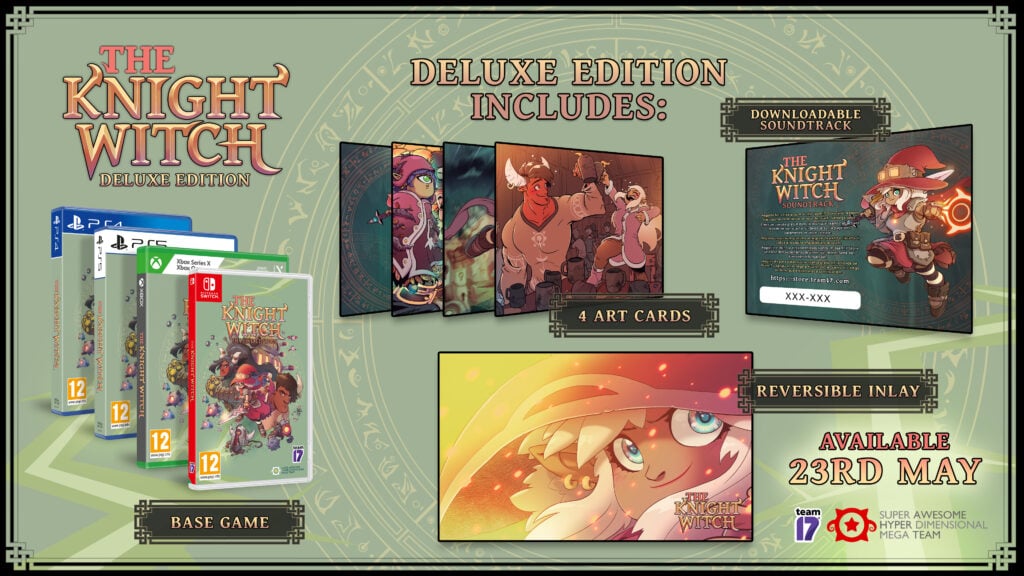 The Knight Witch: Handgemaakt Metroidvania krijgt een fysieke release