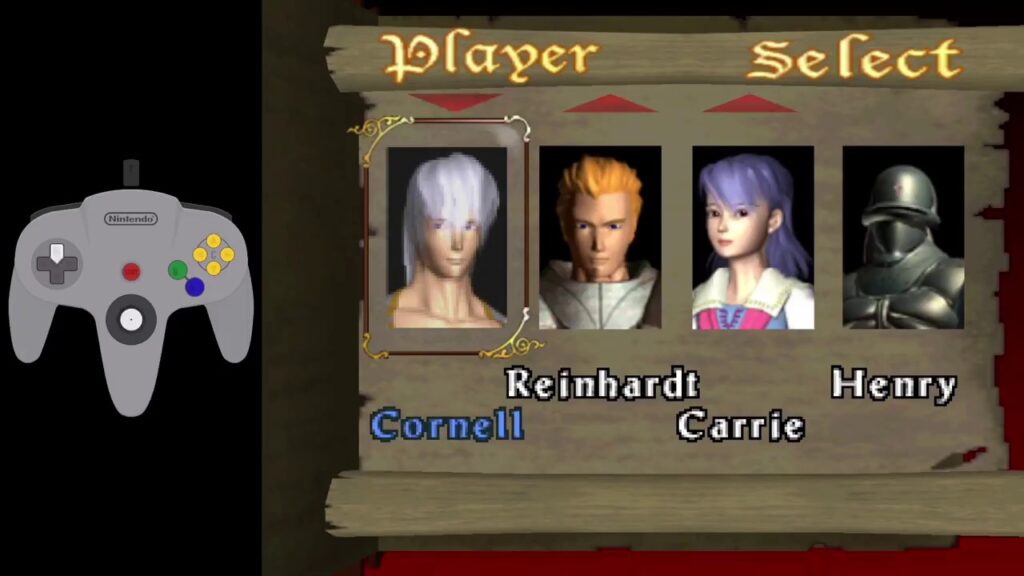 De Konami-code herontdekt in Castlevania Legacy of Darkness