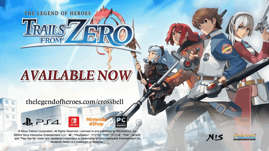 The Legend of Heroes: Trails from Zero – Launch trailer The Legend of Heroes: Trails from Zero – Launch trailer
