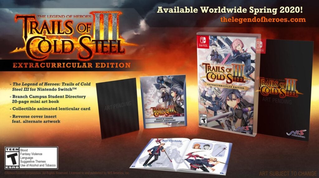 The Legend Of Heroes: Trails Of Cold Steel 3 – Standaard en Collector’s Edition aangekondigd