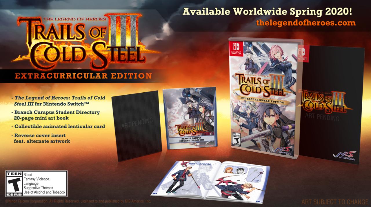 The Legend Of Heroes: Trails Of Cold Steel 3 – Standaard en Collector’s Edition aangekondigd