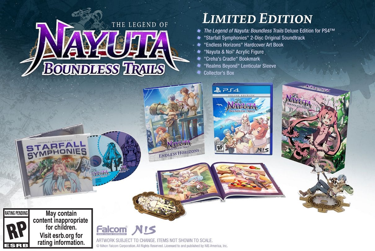 The Legend of Nayuta: Boundless Trails – Komt dit najaar, limited edition onthuld