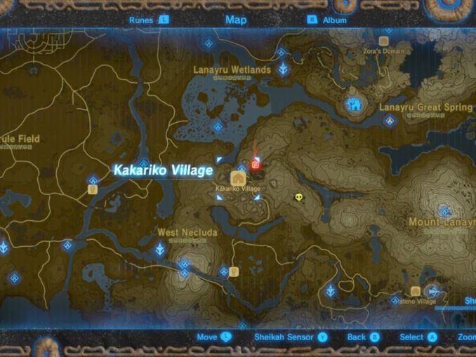 News - The Legend Of Zelda: Breath Of The Wild – Swapped village and forest 