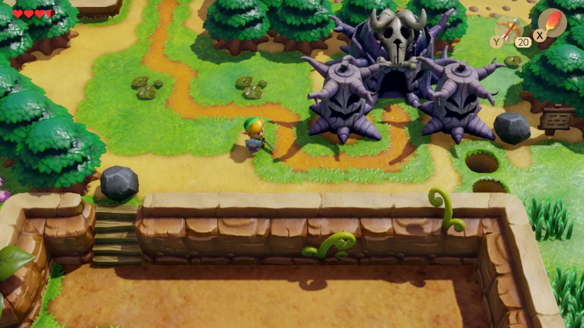 The Legend Of Zelda: Link’s Awakening – Blur effect removed by modders