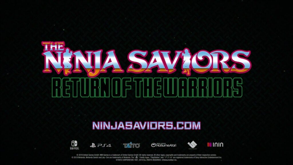 The Ninja Saviors – Nieuwe Trailer … en uitgesteld in Noord-Amerika