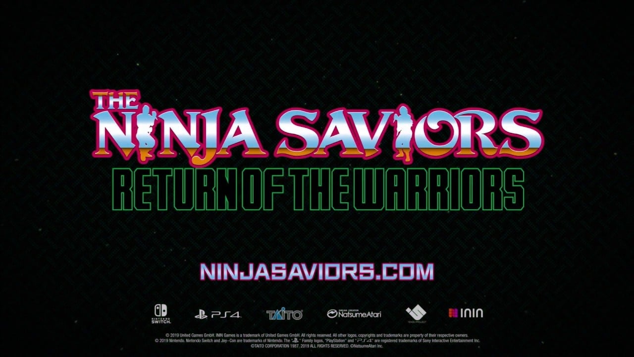 The Ninja Saviors – New Trailer … and delayed in North America