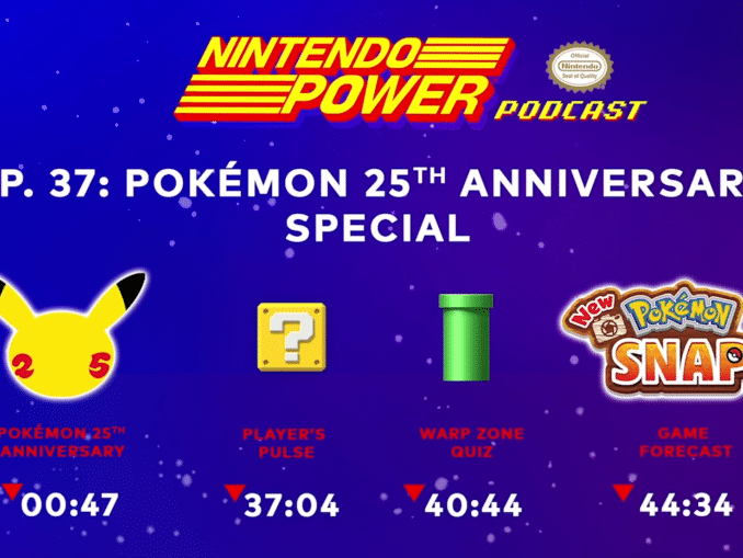 Nieuws - Nintendo Power Podcast 37 – 25 jaar Pokemon 