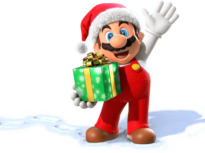 News - The Santa Claus & 8-Bit outfits are available in Super Mario Odyssey 