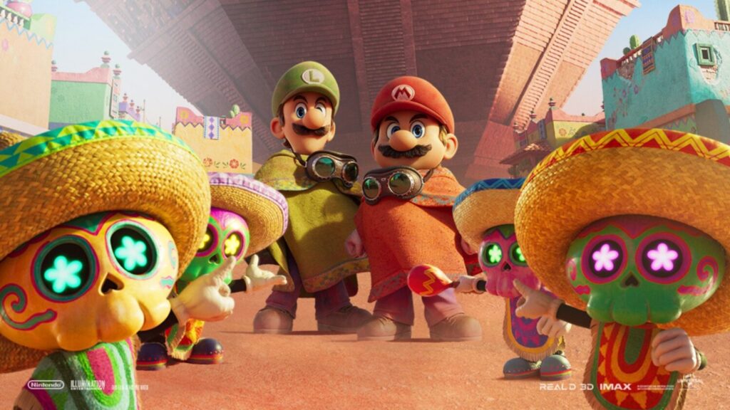 The Super Mario Galaxy Movie Poster Brings Tostarena And Odyssey Into The Spotlight