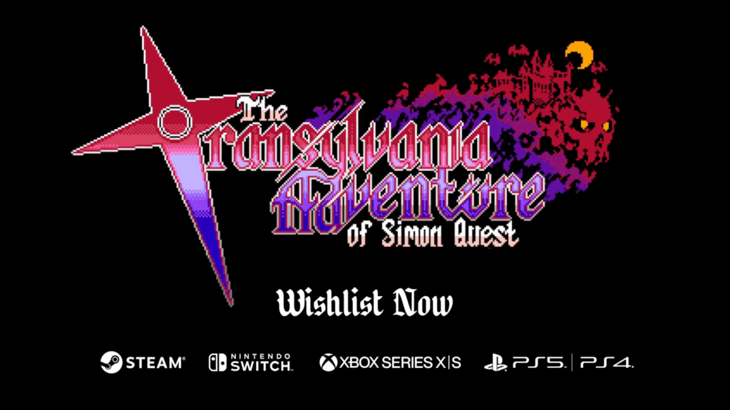 The Transylvania Adventure of Simon Quest: A Retro 8-bit Platformer