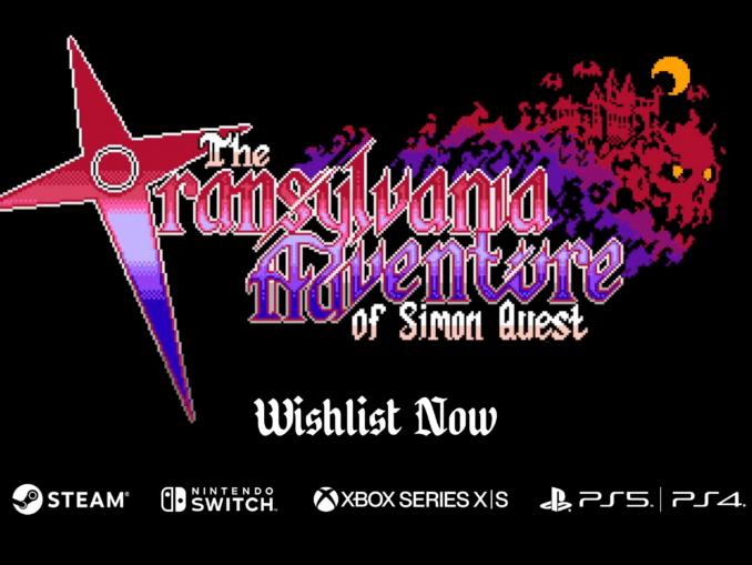 News - The Transylvania Adventure of Simon Quest: A Retro 8-bit Platformer 