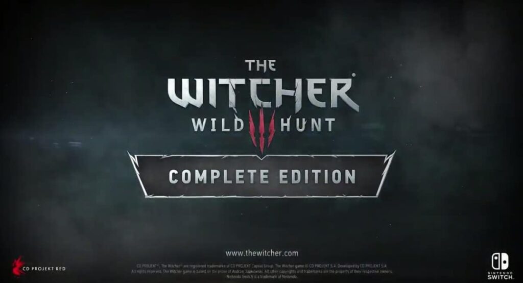 The Witcher 3: Wild Hunt Complete Edition coming in 2019