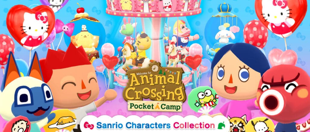 De wonderlijke wereld van Sanrio bezoekt Animal Crossing: Pocket Camp