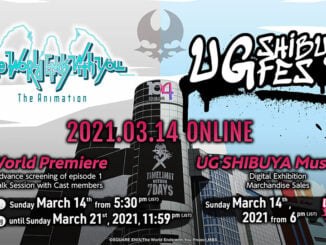 The World Ends With You Anime gaat in première op UG Shibuya Fes Online