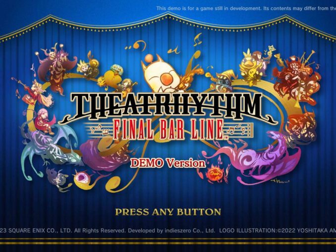 News - Theatrhythm: Final Bar Line – Demo available 