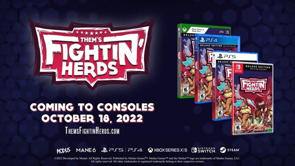 Them’s Fightin’ Herds – release date trailer
