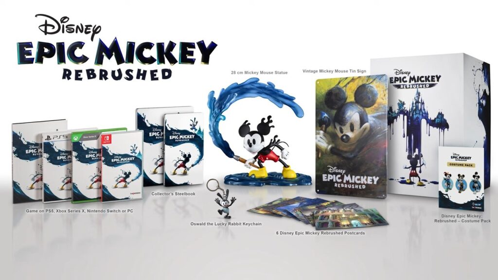 THQ Nordic’s Epic Mickey Rebrushed: Standaard en Collector’s Edition