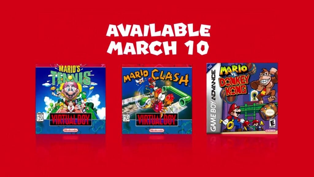 Drie klassieke Mario-games komen naar Nintendo Switch Online + Expansion Pack voor MAR10 Day 2026