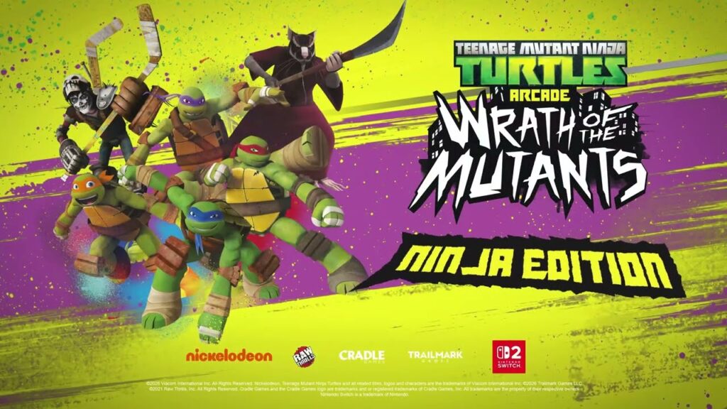 TMNT Arcade: Wrath of the Mutants – Ninja Edition Coming to Nintendo Switch 2