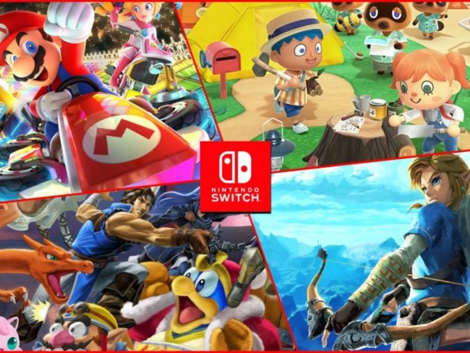 News - Top 10 best-selling Nintendo Switch games since 2017 