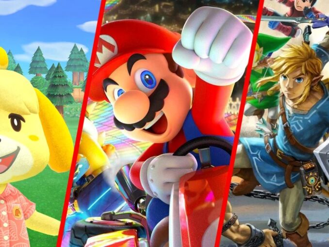 News - Top ten best-selling Nintendo Switch games since 2017 