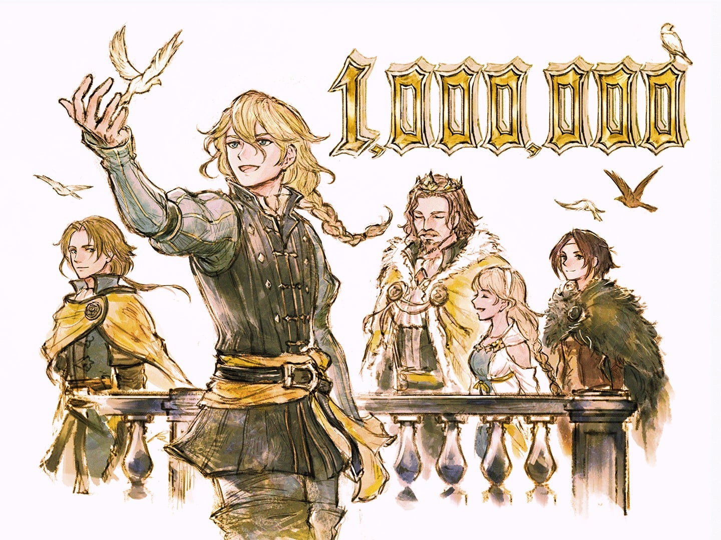 Triangle Strategy – 1 Million+ copies sold