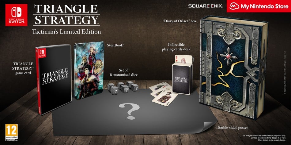 Triangle Strategy Tactician’s Limited Editie pre-order
