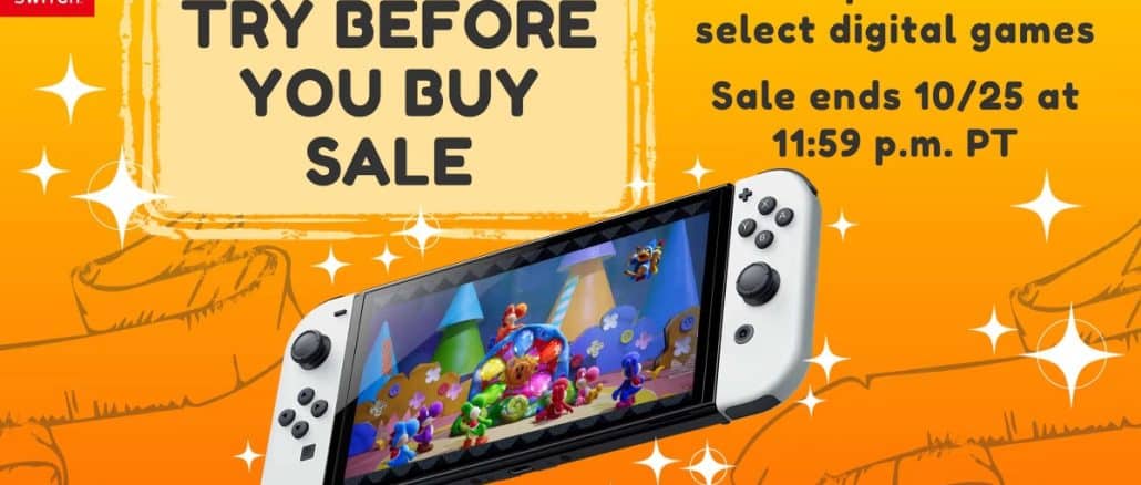 Try Before You Buy Sale op de Nintendo Switch eShop