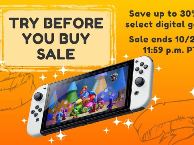 News - Try Before You Buy Sale on Nintendo Switch eShop