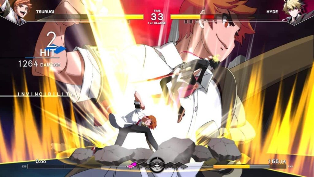 Tsurugi: De burgerwacht van Under Night In-Birth II Sys: Celes
