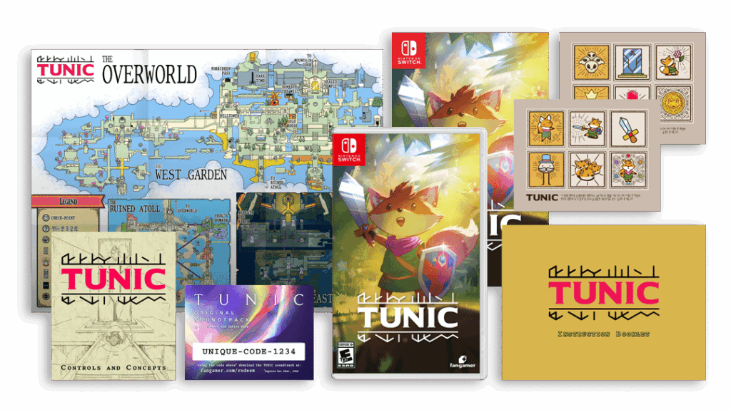 Tunic deluxe physical edition launching this July