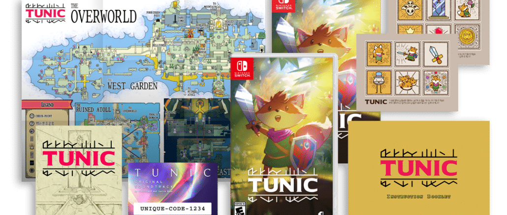 Tunic deluxe physical edition launching this July