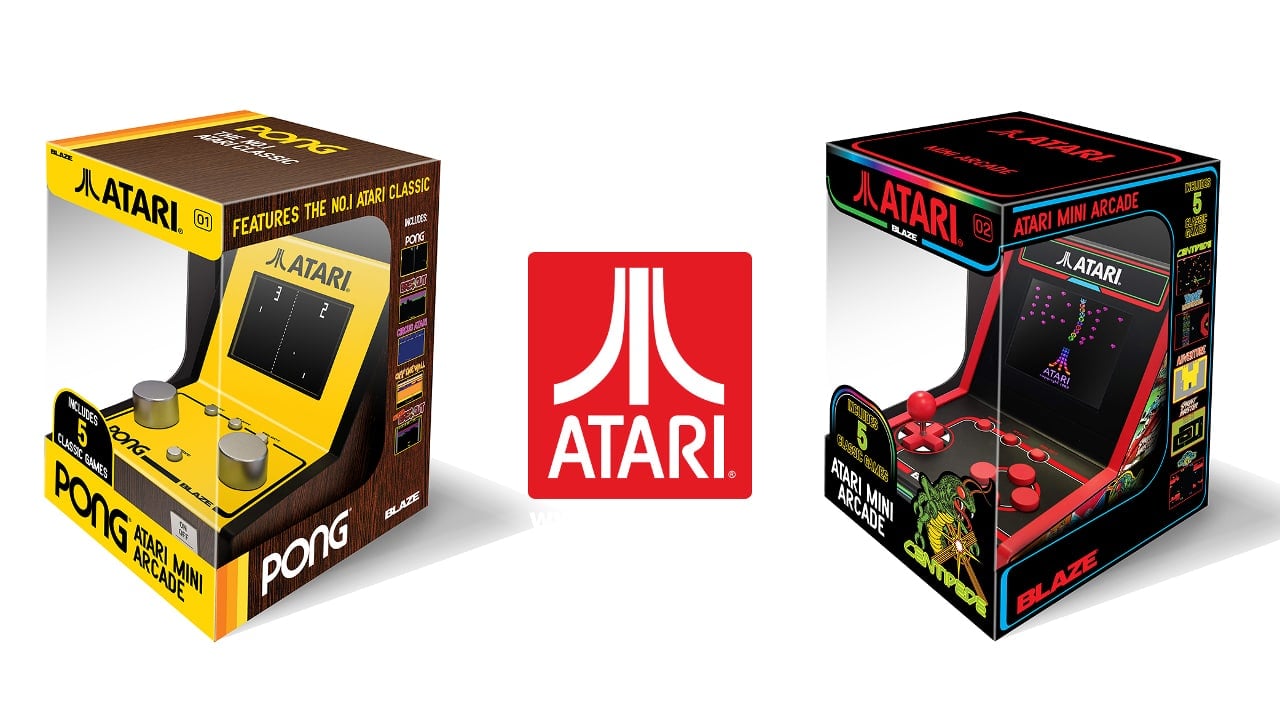 Twee nieuwe Atari Mini Arcade-consoles die september 2019 lanceren