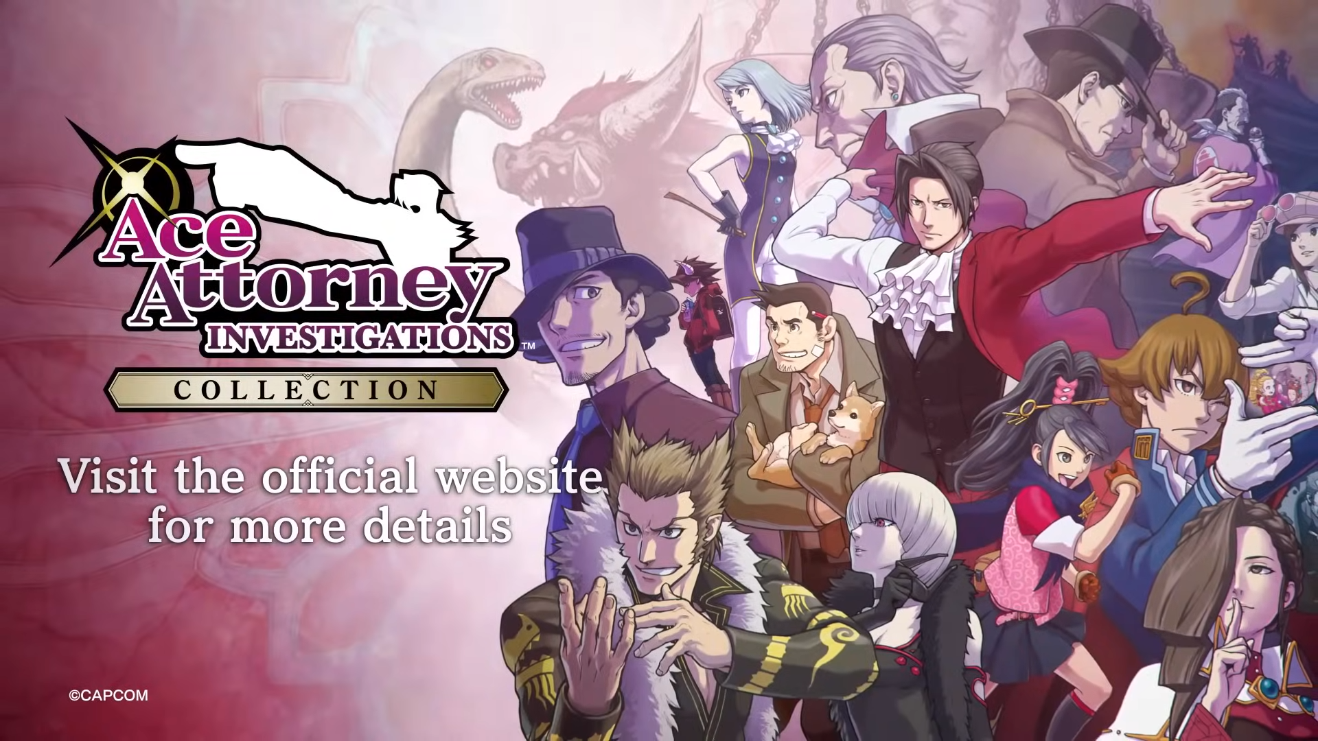 Er komen twee geremasterde spin-offtitels uit de Ace Attorney-serie