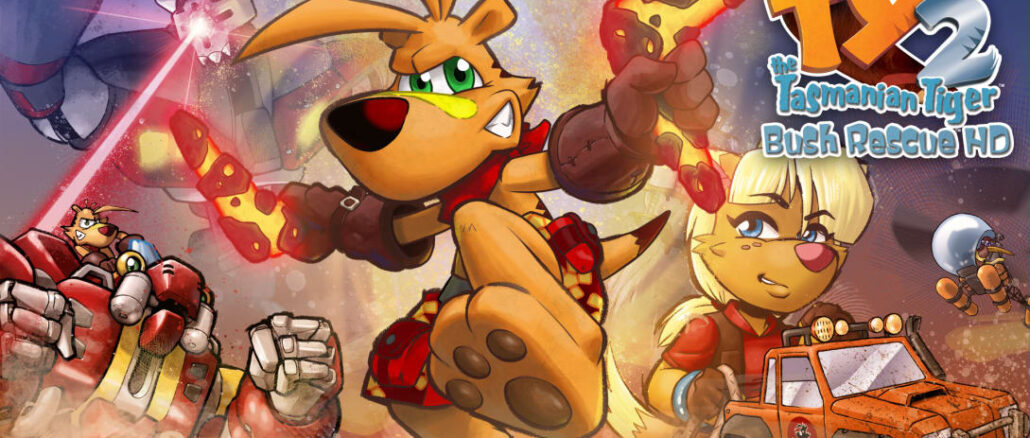 TY The Tasmanian Tiger 2: Bush Rescue HD – 24 minutes of gameplay