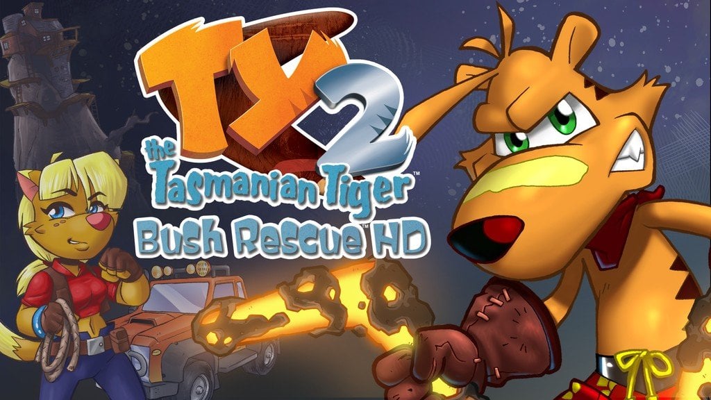 TY The Tasmanian Tiger 2: Bush Rescue HD Kickstarter