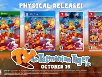 TY The Tasmanian Tiger HD – Physical Edition announced, launches October 15