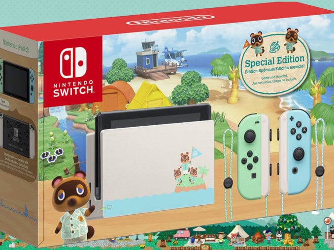 News - Nintendo Switch Animal Crossing: New Horizons Edition Unboxing 