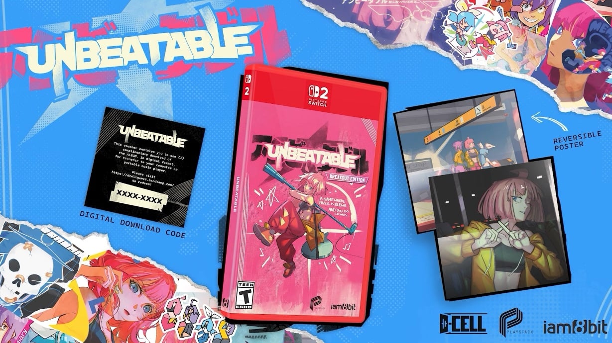 UNBEATABLE brengt zijn anime-ritmerebellie naar Nintendo Switch 2